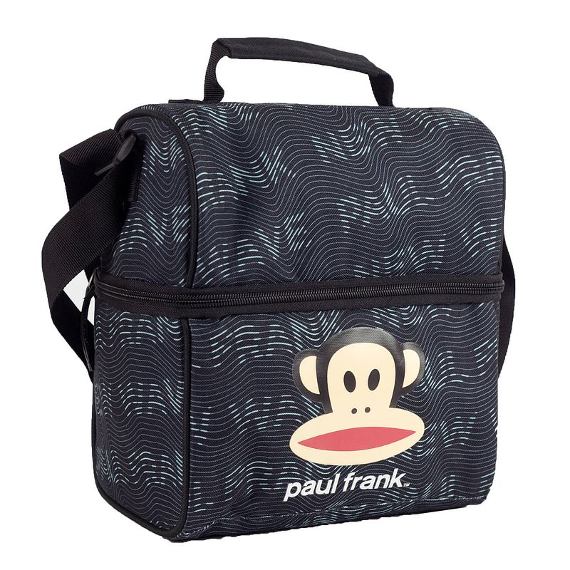 Foto van Paul frank koeltas new wave 7 liter lunchtas polyester blauw