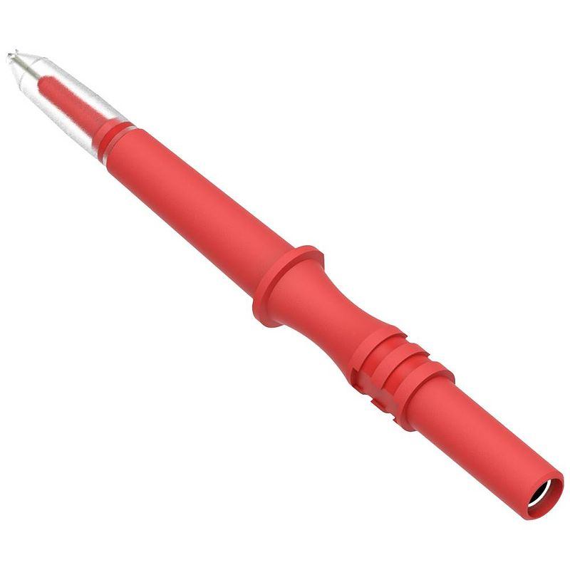 Foto van Electro pjp 464-iec-cd1-r probe bus 4 mm cat ii 600 v rood 1 stuk(s)