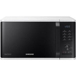 Foto van Samsung - solo magnetron 23l / elektronische bediening + knop / warmhoudfunctie / snel ontdooien ontdooien / steamer