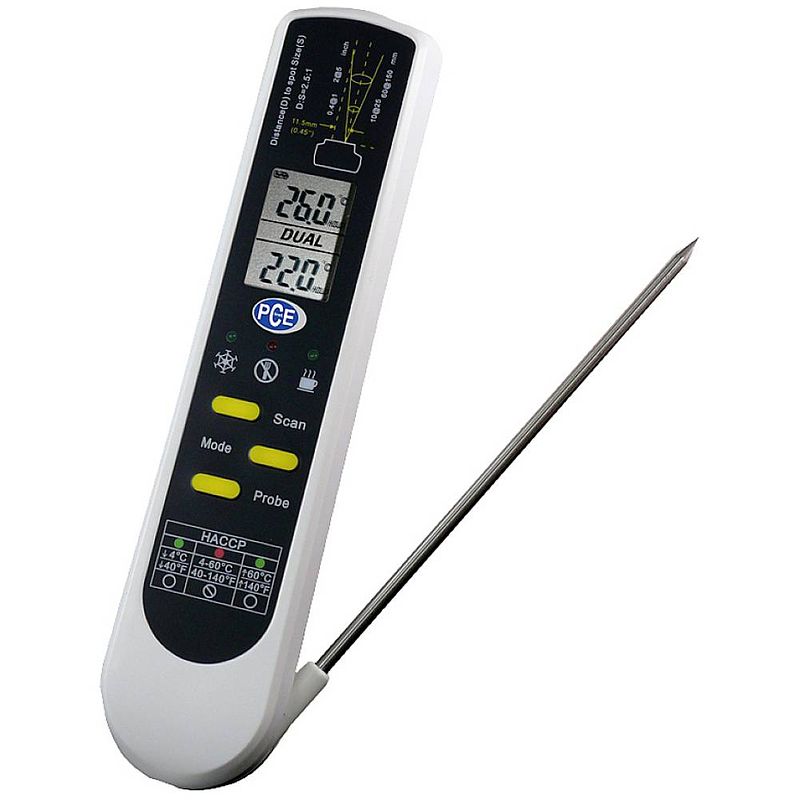 Foto van Pce instruments pce-ir 100 infrarood-thermometer optiek 2.5:1 -33 - 220 °c