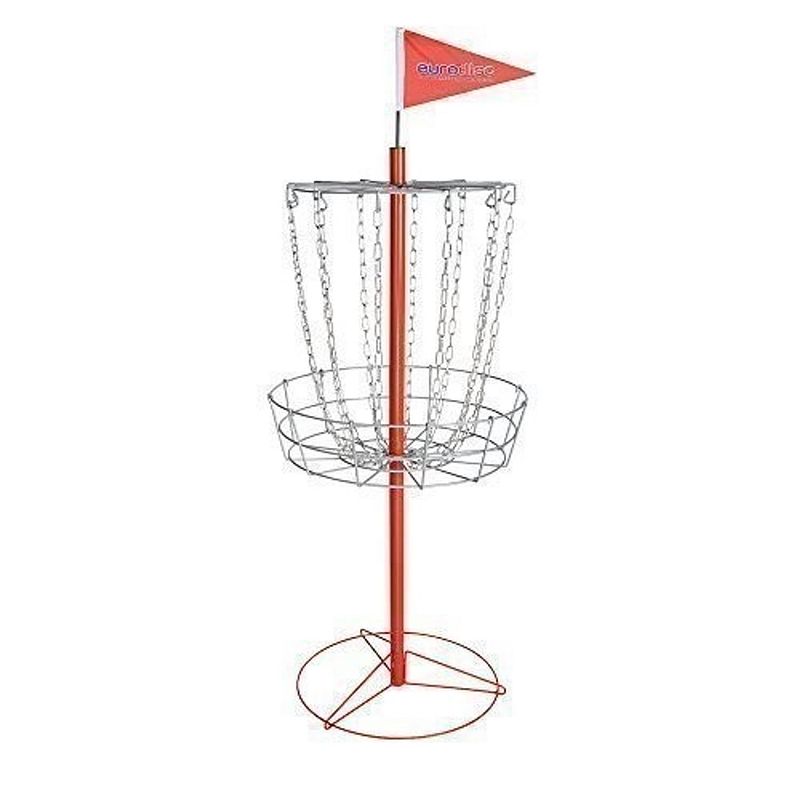 Foto van Eurodisc disc golf basket light target doel 133 cm zilver