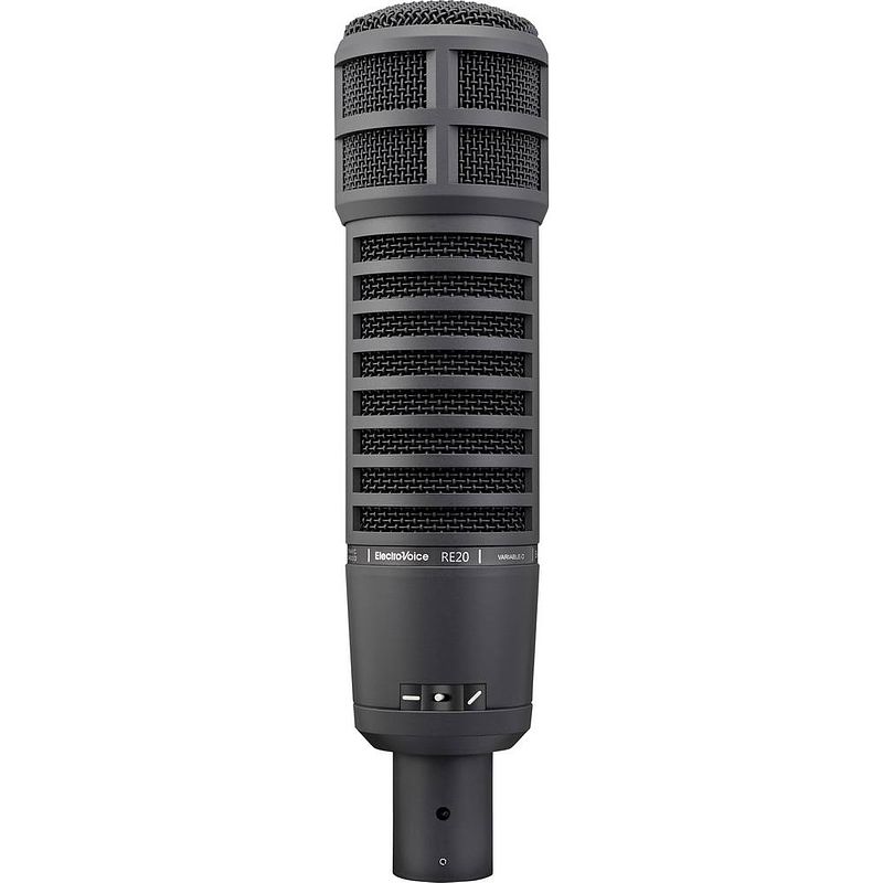 Foto van Electro voice ev re20-black hand studiomicrofoon zendmethode: kabelgebonden