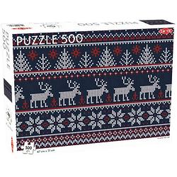 Foto van Tactic legpuzzel scandinavisch patroon 47 x 31 cm 500 stukjes