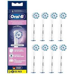 Foto van Oral b pro sensitive clean 8 opzetborstels mondverzorging accessoire