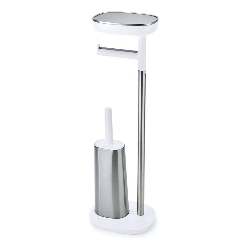 Foto van Joseph joseph - easystore butlerplus standingtoiletpaperholder