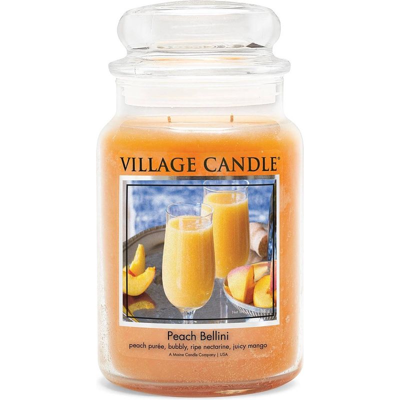 Foto van Village candle peach bellini 602gr.