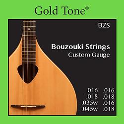 Foto van Gold tone bzs bouzouki loop/bronze strings snarenset