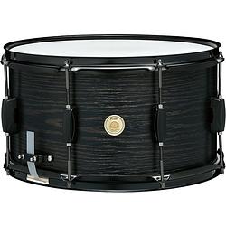 Foto van Tama wp148bk woodworks black oak 14 x 8 inch snaredrum