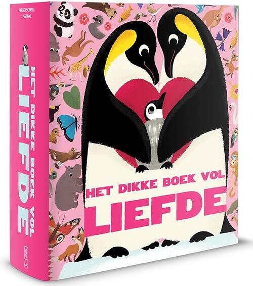 Foto van Het dikke boek vol liefde - christopher franceschelli - kartonboekje;kartonboekje (9789059249820)