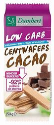 Foto van Damhert low carb centwafers cacao