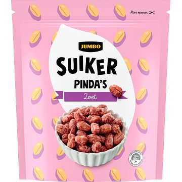 Foto van Jumbo suikerpinda'ss zoet 250g