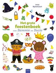 Foto van Het grote feestenboek van sammie en suzie - anita bijsterbosch - kartonboekje;kartonboekje (9789044849332)