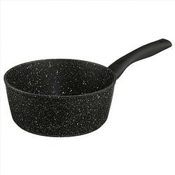 Foto van Steelpan/sauspan - alle kookplaten geschikt - zwart - dia 20 cm - steelpannen