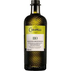Foto van Carapelli bio extra olijfolie van de eerste persing 500ml bij jumbo