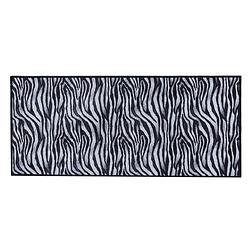 Foto van Md entree - design mat - universal - zebra - 67 x 150 cm