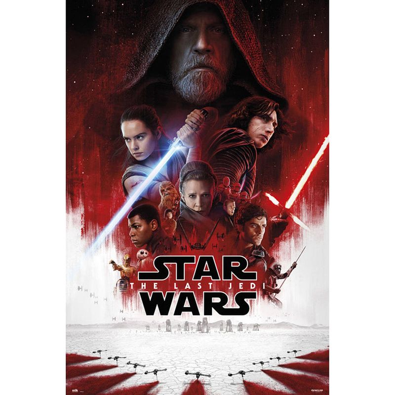 Foto van Grupo erik star wars viii one sheet poster 61x91,5cm