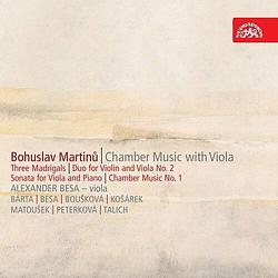 Foto van Martinu: chamber music for viola - cd (0099925395223)