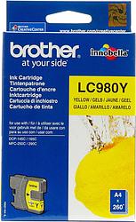 Foto van Brother lc-980 cartridge geel