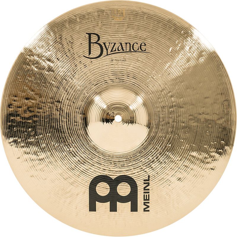 Foto van Meinl b18tc-b byzance brilliant thin crash 18"