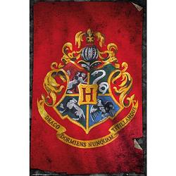 Foto van Gbeye harry potter hogwarts flag poster 61x91,5cm