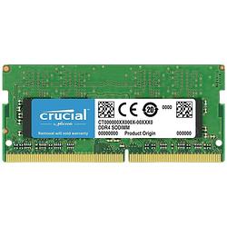 Foto van Crucial ct8g4s266m werkgeheugenmodule voor laptop ddr4 8 gb 1 x 8 gb 2666 mhz 260-pins so-dimm cl17 ct8g4s266m