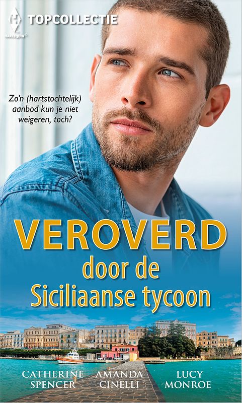 Foto van Veroverd door de siciliaanse tycoon - catherine spencer, lucy monroe, amanda cinelli - ebook