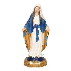 Foto van Heilige maagd maria beeldje 22 cm - polystone - kerst decoratie