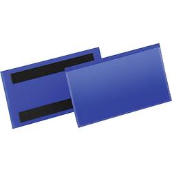 Foto van Durable magnetische etikethoes 174207 blauw 150 mm x 76 mm