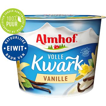 Foto van Almhof volle kwark vanille 500g bij jumbo