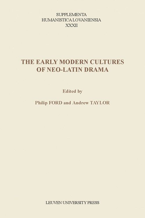 Foto van The early modern cultures of neo-latin drama - ebook (9789461661289)