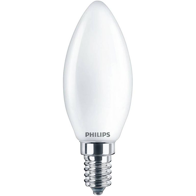 Foto van Philips lighting 76265000 led-lamp energielabel f (a - g) e14 4.3 w = 40 w koudwit (ø x l) 35 mm x 35 mm 1 stuk(s)