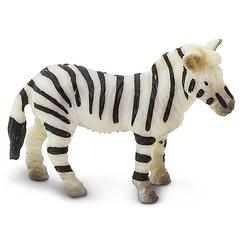 Foto van Safari speelset lucky minis zebra's 2,5 cm zwart/wit 192-delig