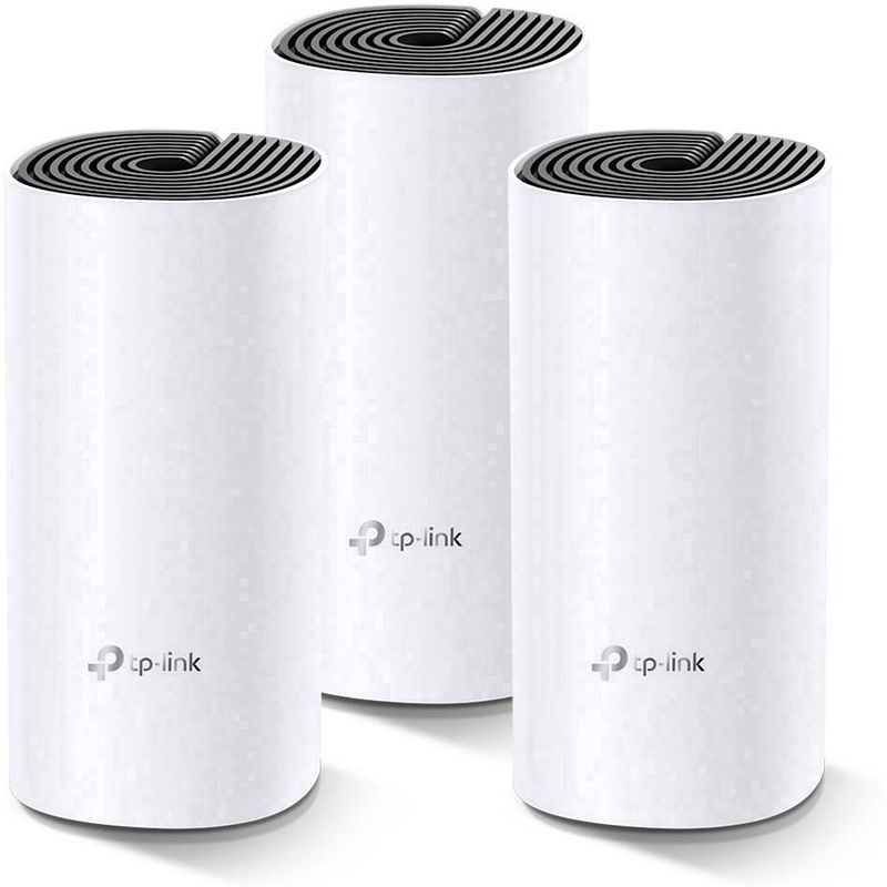 Foto van Tp-link deco m4(3-pack) triple mesh-netwerk 2.4 ghz, 5 ghz