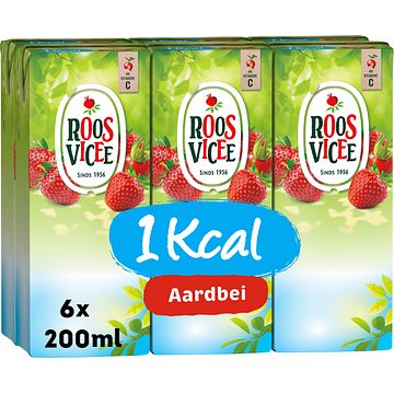 Foto van Roosvicee 1kcal aardbei 200ml bij jumbo