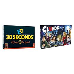 Foto van Spellenbundel - 2 stuks - 30 seconds & cluedo