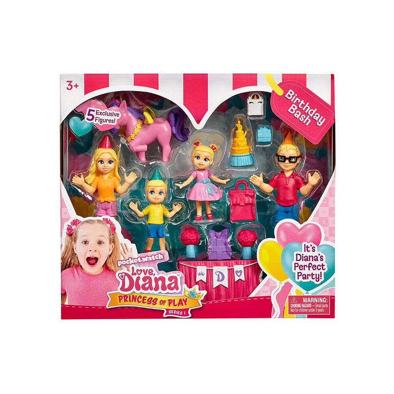 Foto van Goliath love diana: figure multipack - birthday - speelset