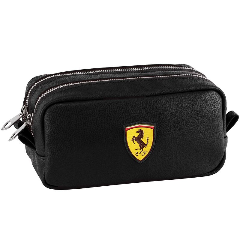 Foto van Ferrari toilettas scuderia - 22 cm - zwart