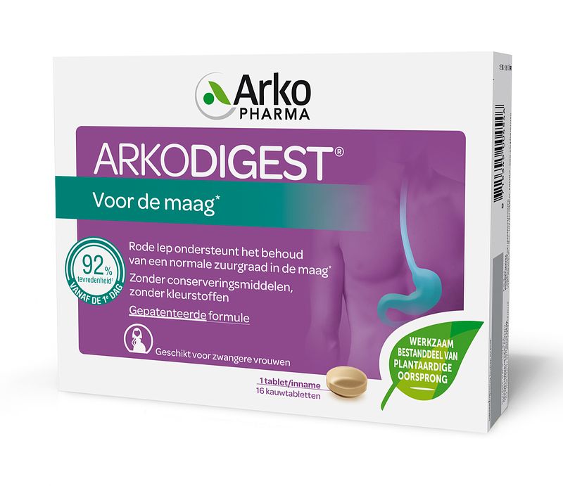 Foto van Arkopharma arkodigest kauwtabletten