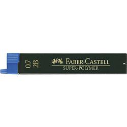 Foto van Potloodstiftjes faber castell super-polymer 0,7mm 2b