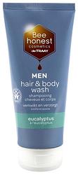 Foto van Bee honest men hair & body wash eucalyptus