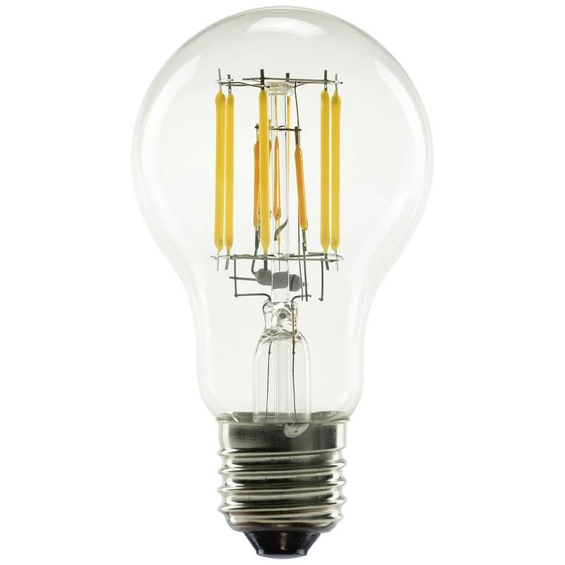 Foto van Segula 55248 led-lamp energielabel f (a - g) e27 peer 6.5 w = 51 w amber (ø x l) 60 mm x 110 mm 1 stuk(s)