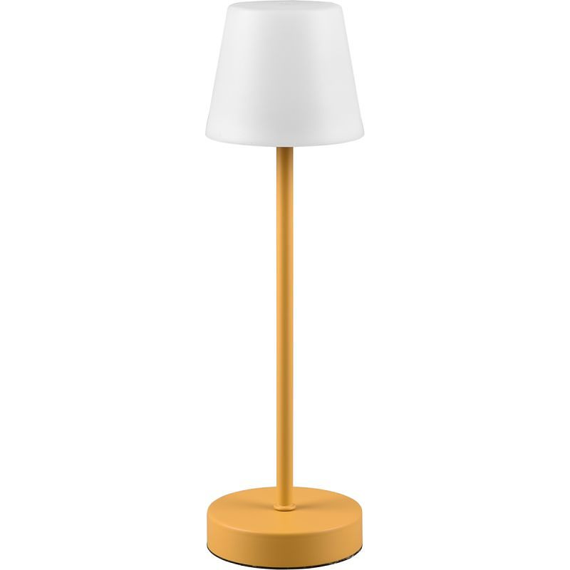 Foto van Tafellamp martinez illuminate geel incl. 1x smd 2,2w