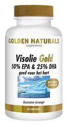 Foto van Golden naturals visolie 50% epa & 25% dha capsules