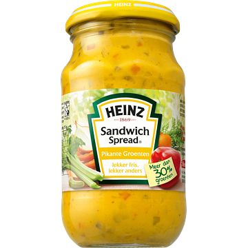 Foto van Heinz sandwich spread pikante groenten 300g bij jumbo