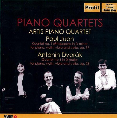 Foto van Juon, dvorak: piano quartet no. 1 - cd (0881488701357)