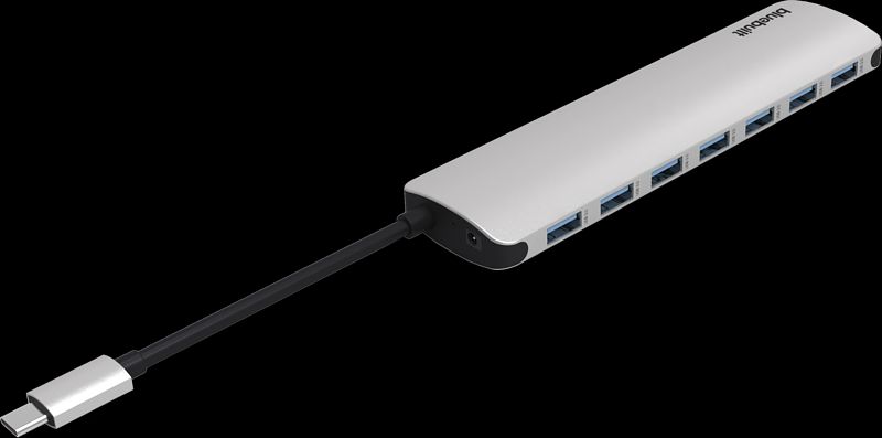 Foto van Bluebuilt 7-poorts usb-c / usb-a 3.0 hub