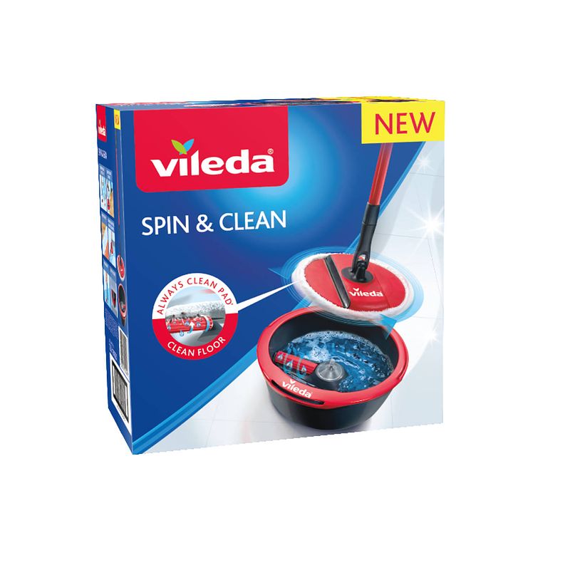 Foto van Vileda spin & clean systeem