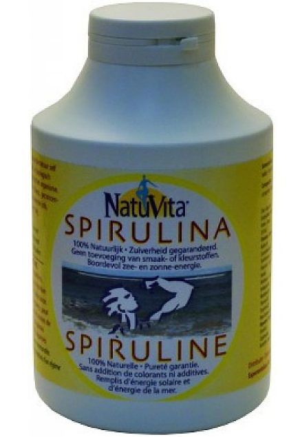 Foto van Natuvita spirulina tabletten