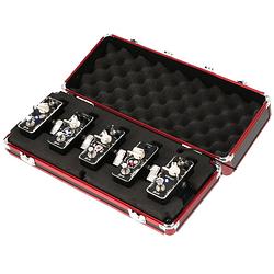 Foto van Fazley mpc-05 pedal pack rock starterset met vijf effectpedalen en stroomadapter