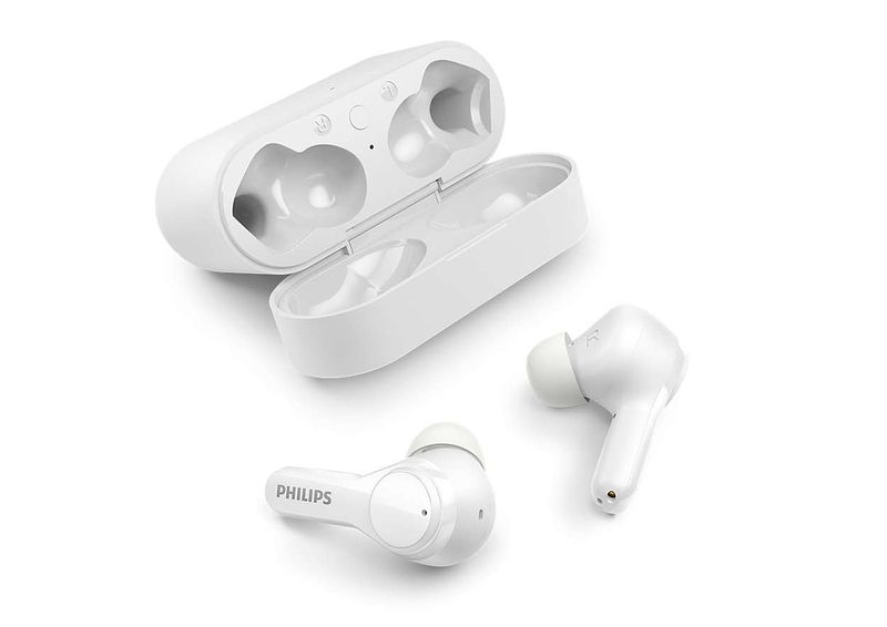 Foto van Philips tat3217wt/00 oordopjes wit